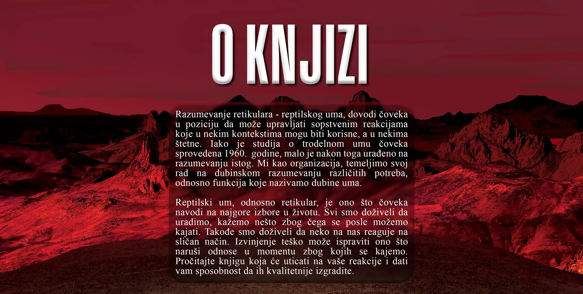 o knjizi